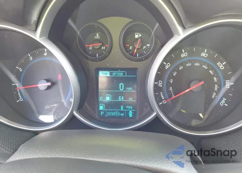 2013 Chevrolet Cruze 1Lt Auto из США, поврежденный, VIN 1G1PC5SBXD7288617